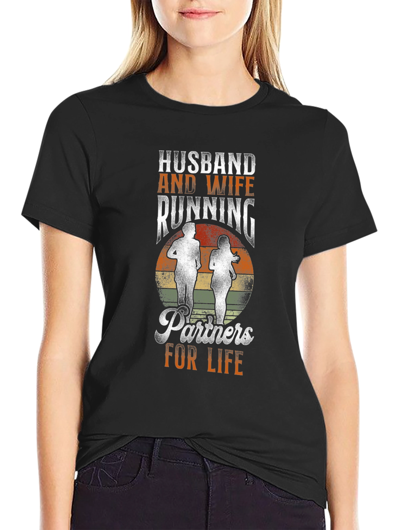 Husband & Wife Running Partners T-Shirt