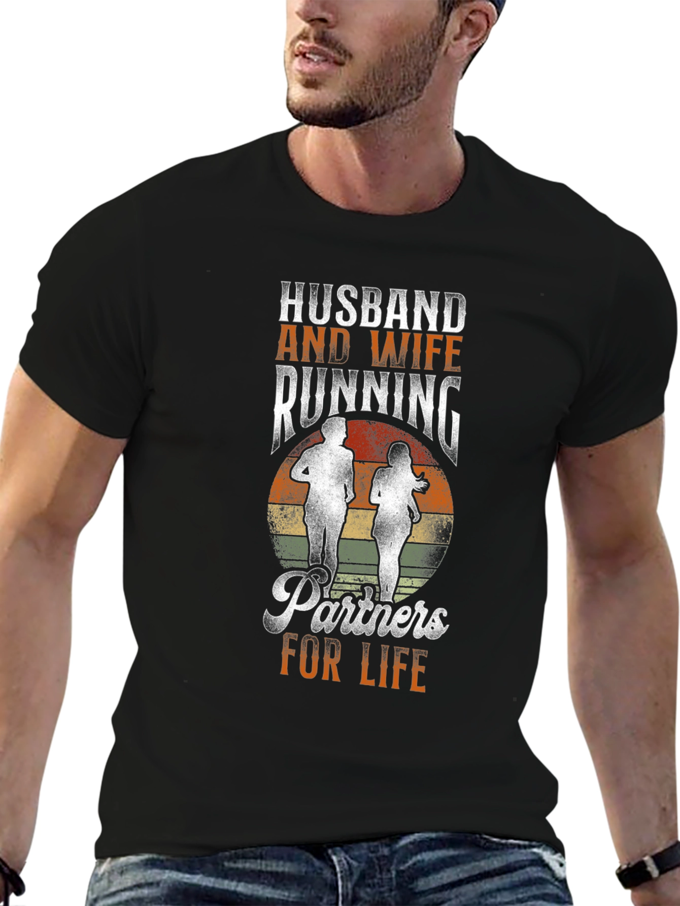 Husband & Wife Running Partners T-Shirt