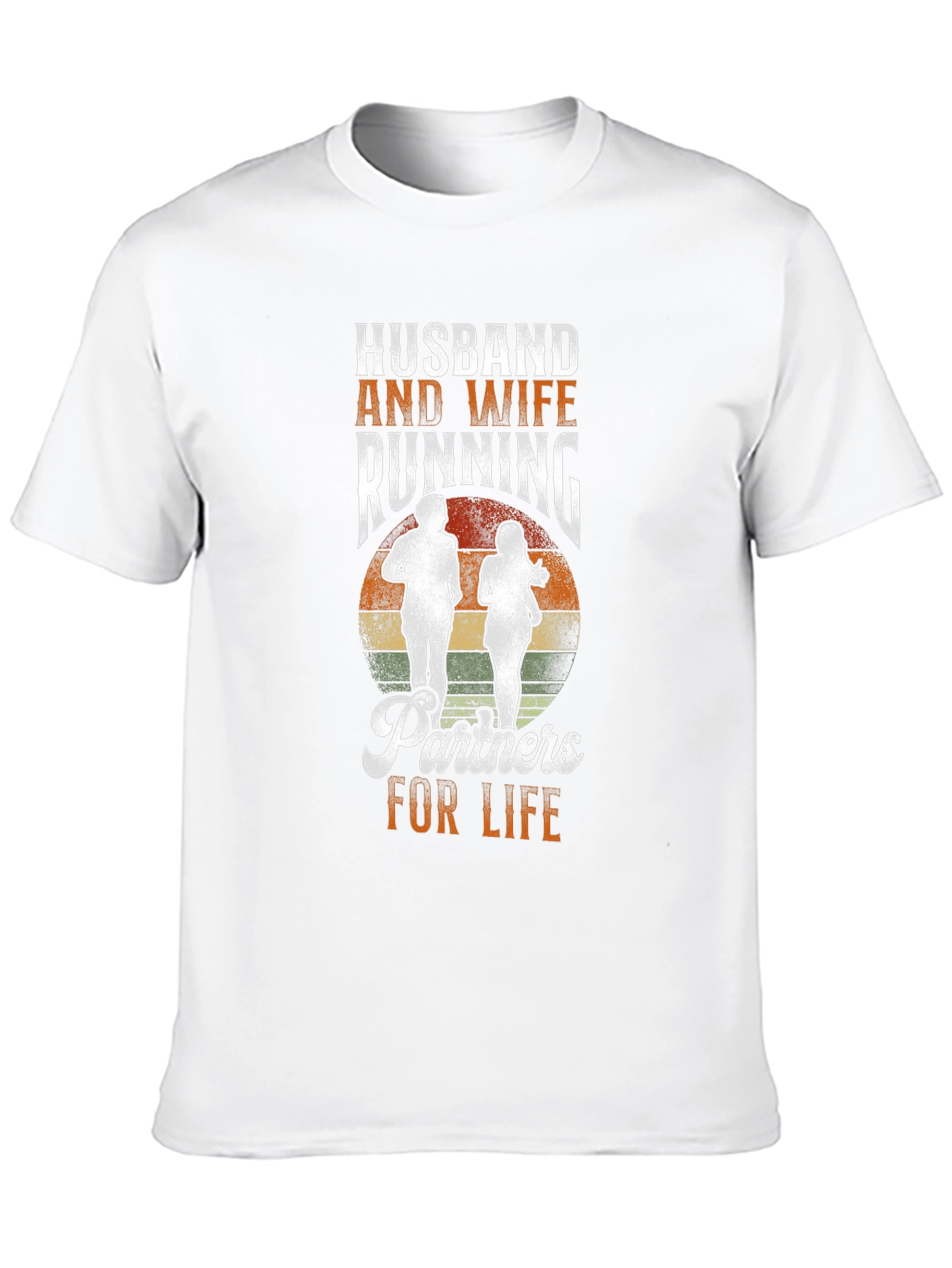 Husband & Wife Running Partners T-Shirt