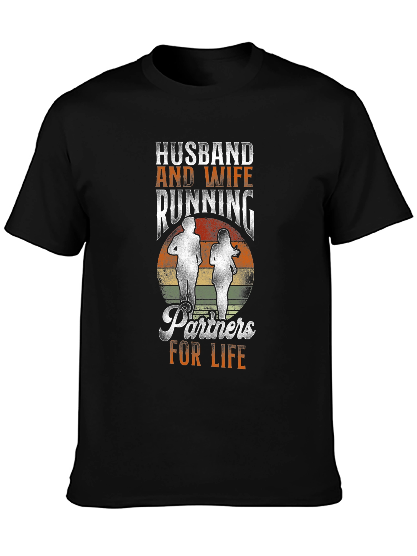 Husband & Wife Running Partners T-Shirt