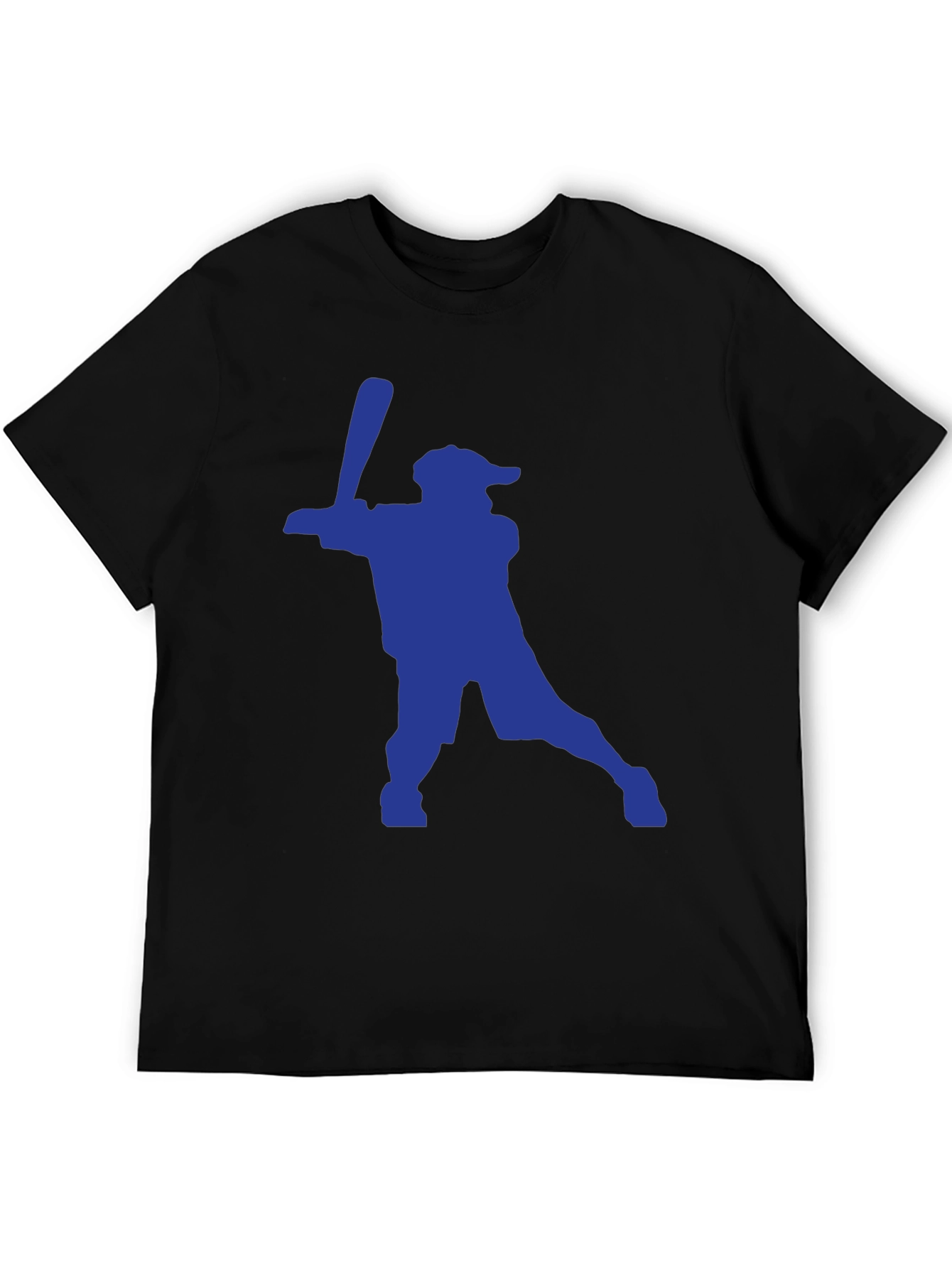 Baseball Silhouette Tee - Swing for the Fences!