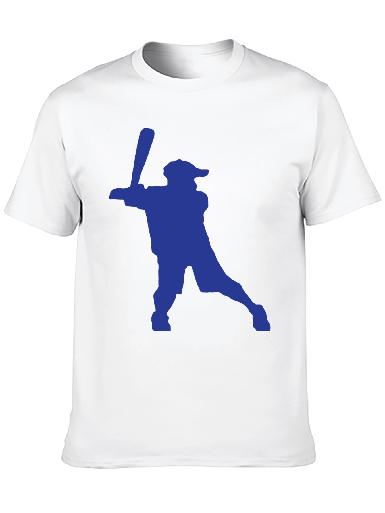 Baseball Silhouette Tee - Swing for the Fences!