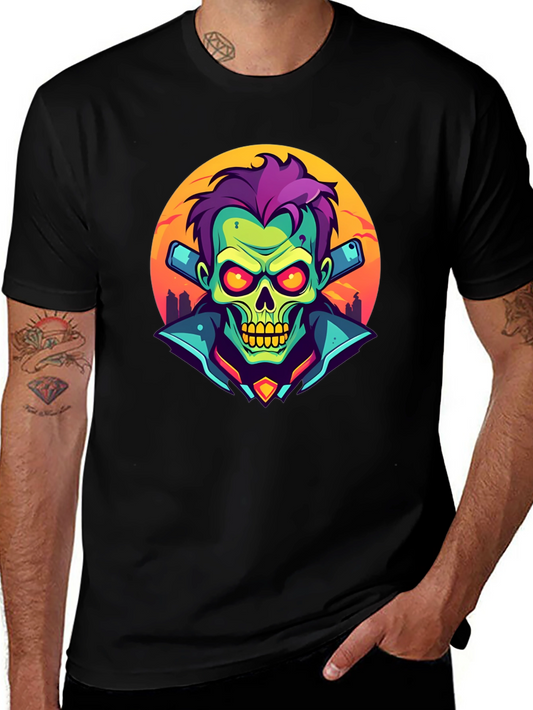 Zombie DJ T-Shirt - Unique Graphic Tee