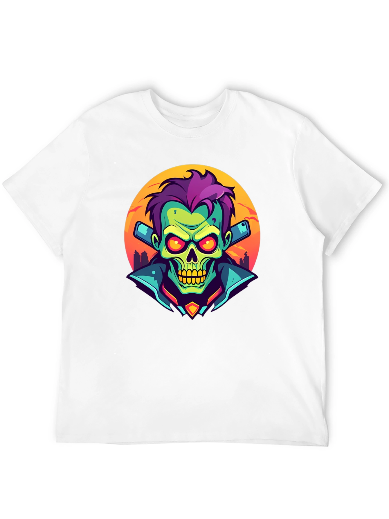 Zombie DJ T-Shirt - Unique Graphic Tee