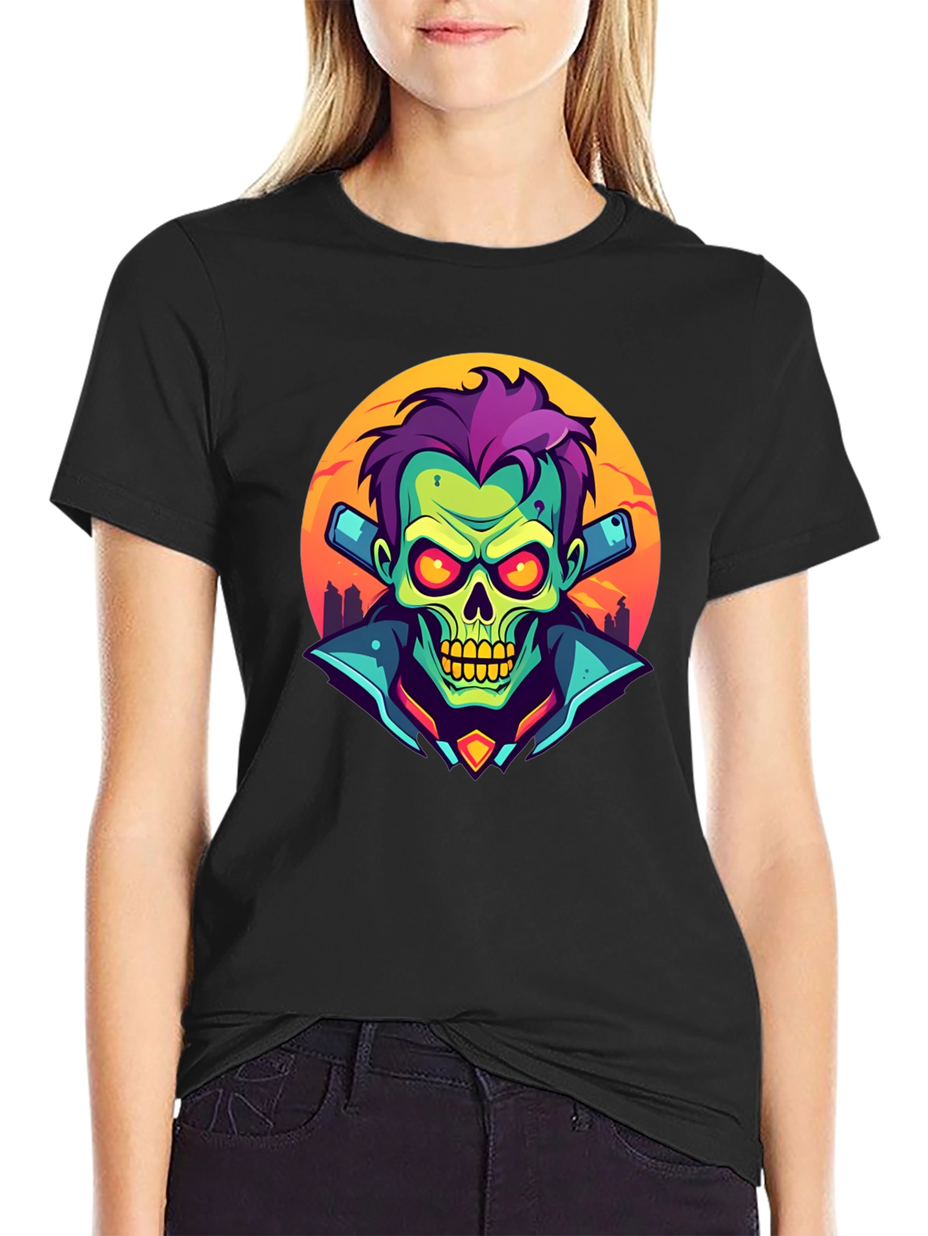 Zombie DJ T-Shirt - Unique Graphic Tee