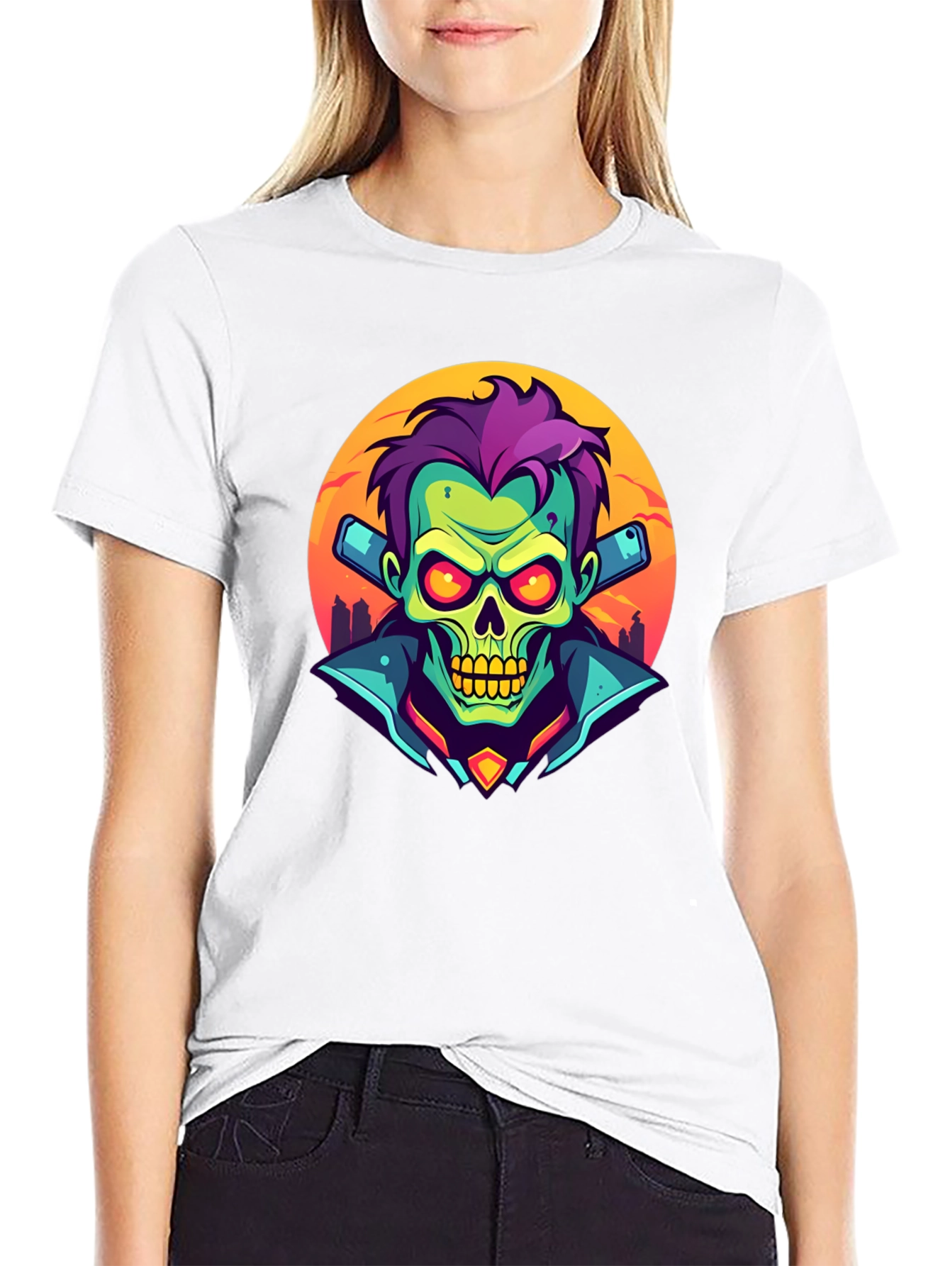 Zombie DJ T-Shirt - Unique Graphic Tee