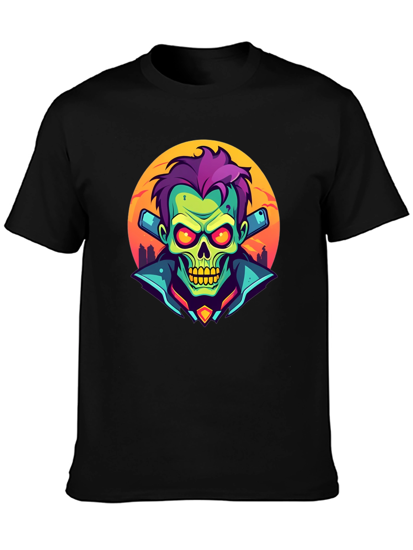 Zombie DJ T-Shirt - Unique Graphic Tee