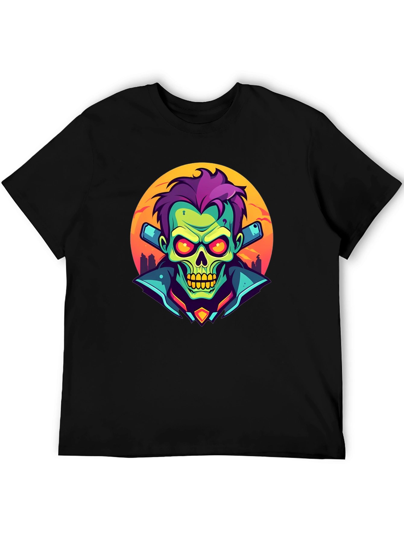 Zombie DJ T-Shirt - Unique Graphic Tee