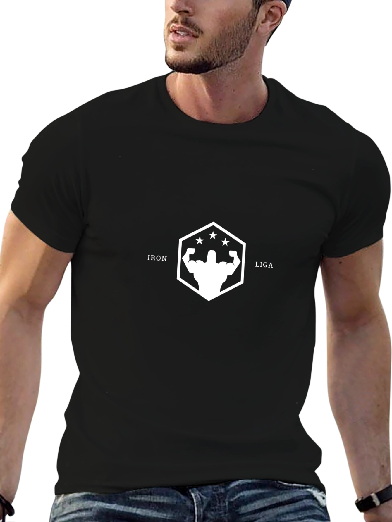 Iron Liga Black T-Shirt