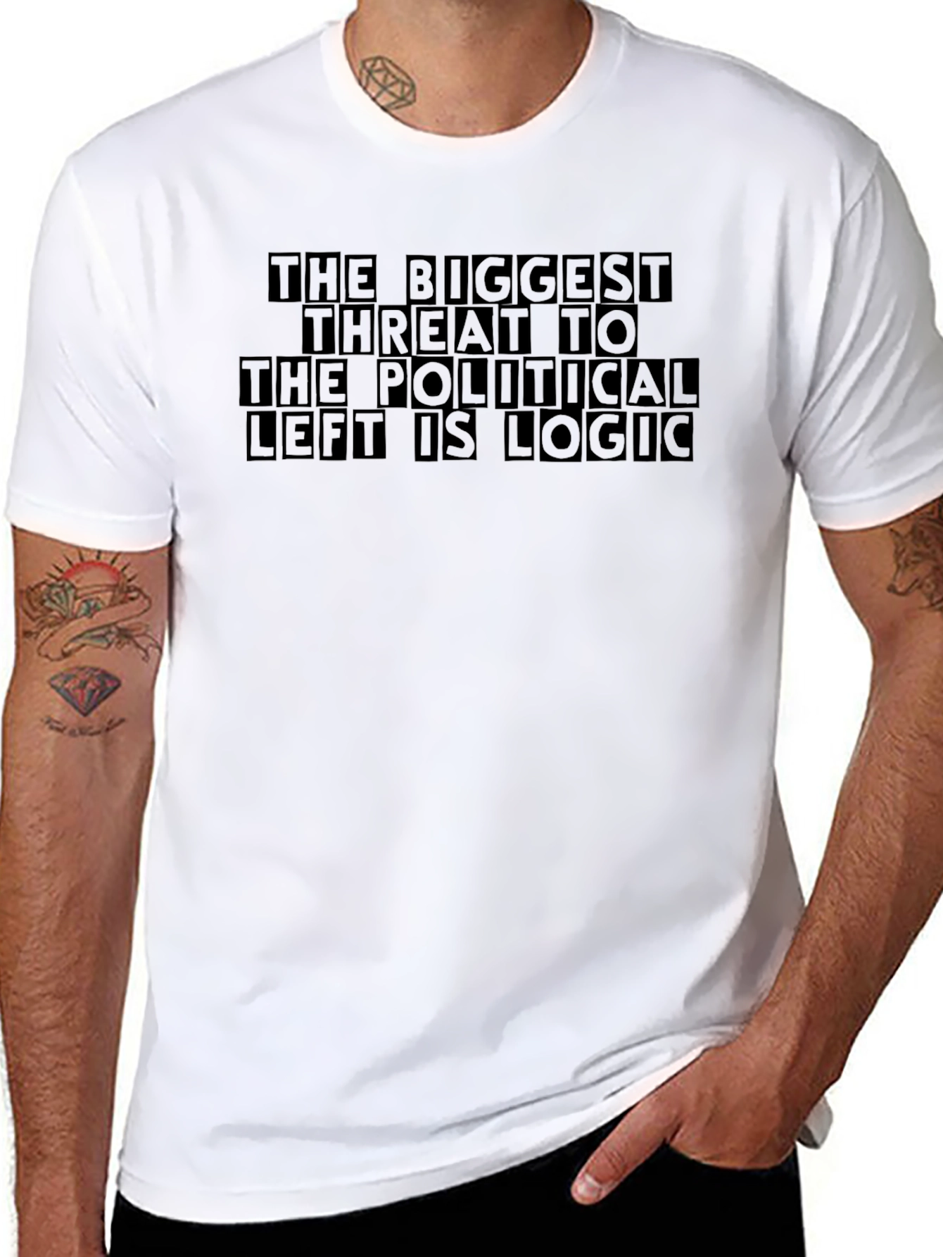The Biggest Threat T-Shirt - Political Humor Tee