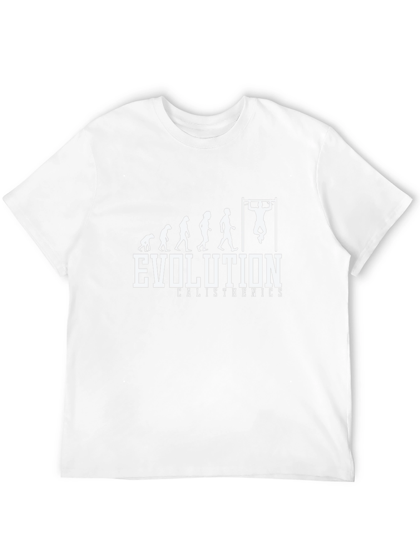 Evolution Calisthenics Black T-Shirt Fitness Graphic Tee