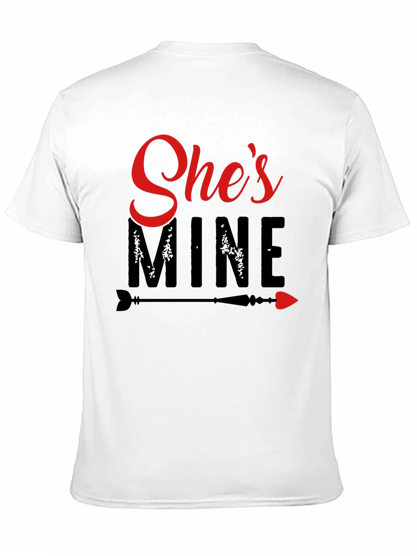Shes Mine Graphic Tee - Valentines Day Gift