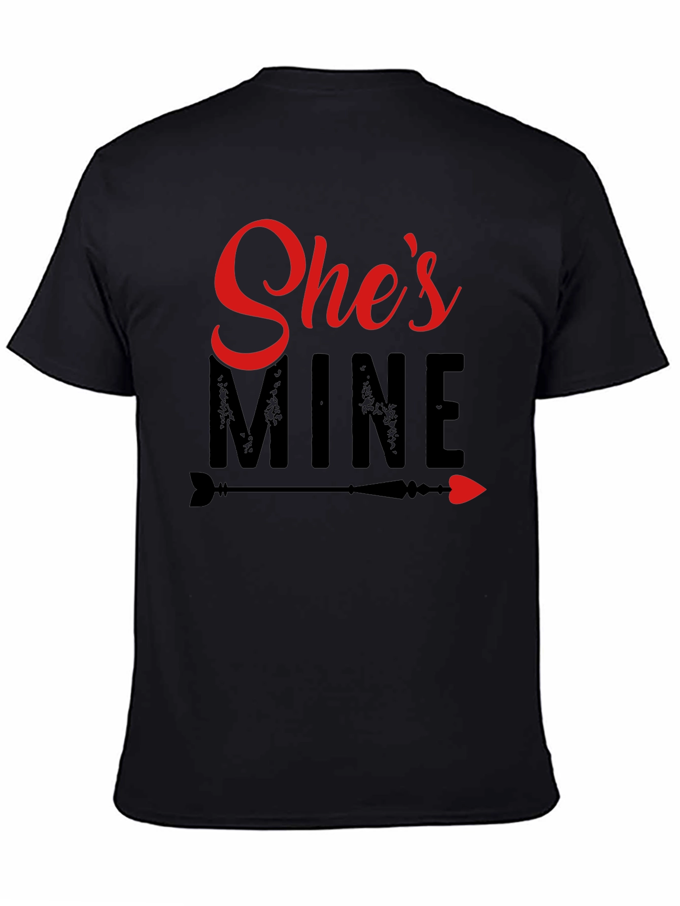 Shes Mine Graphic Tee - Valentines Day Gift