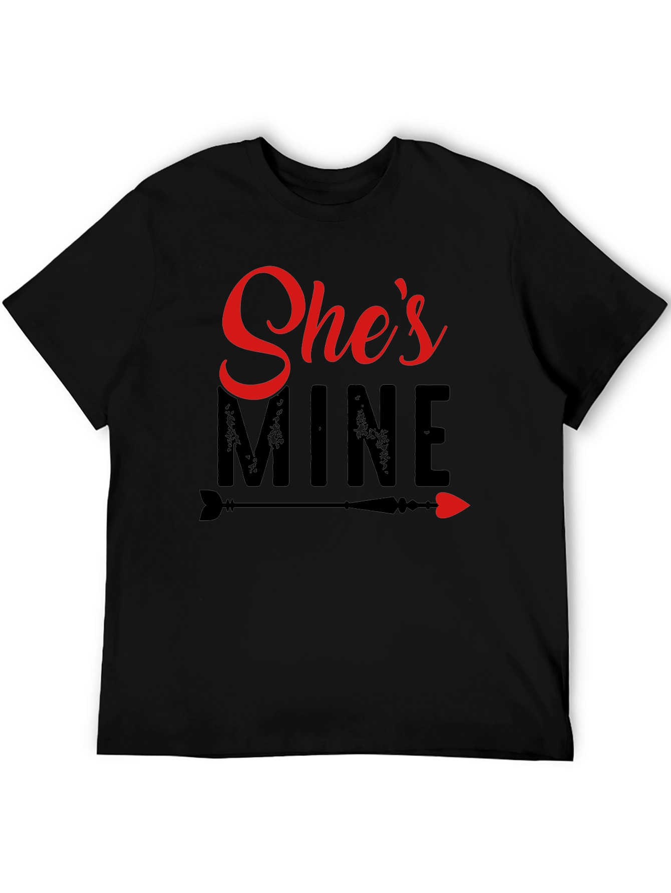 Shes Mine Graphic Tee - Valentines Day Gift