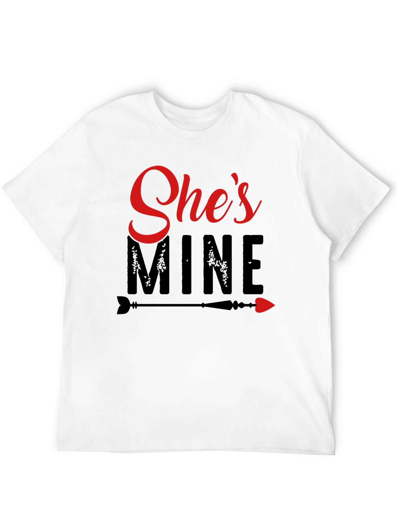 Shes Mine Graphic Tee - Valentines Day Gift