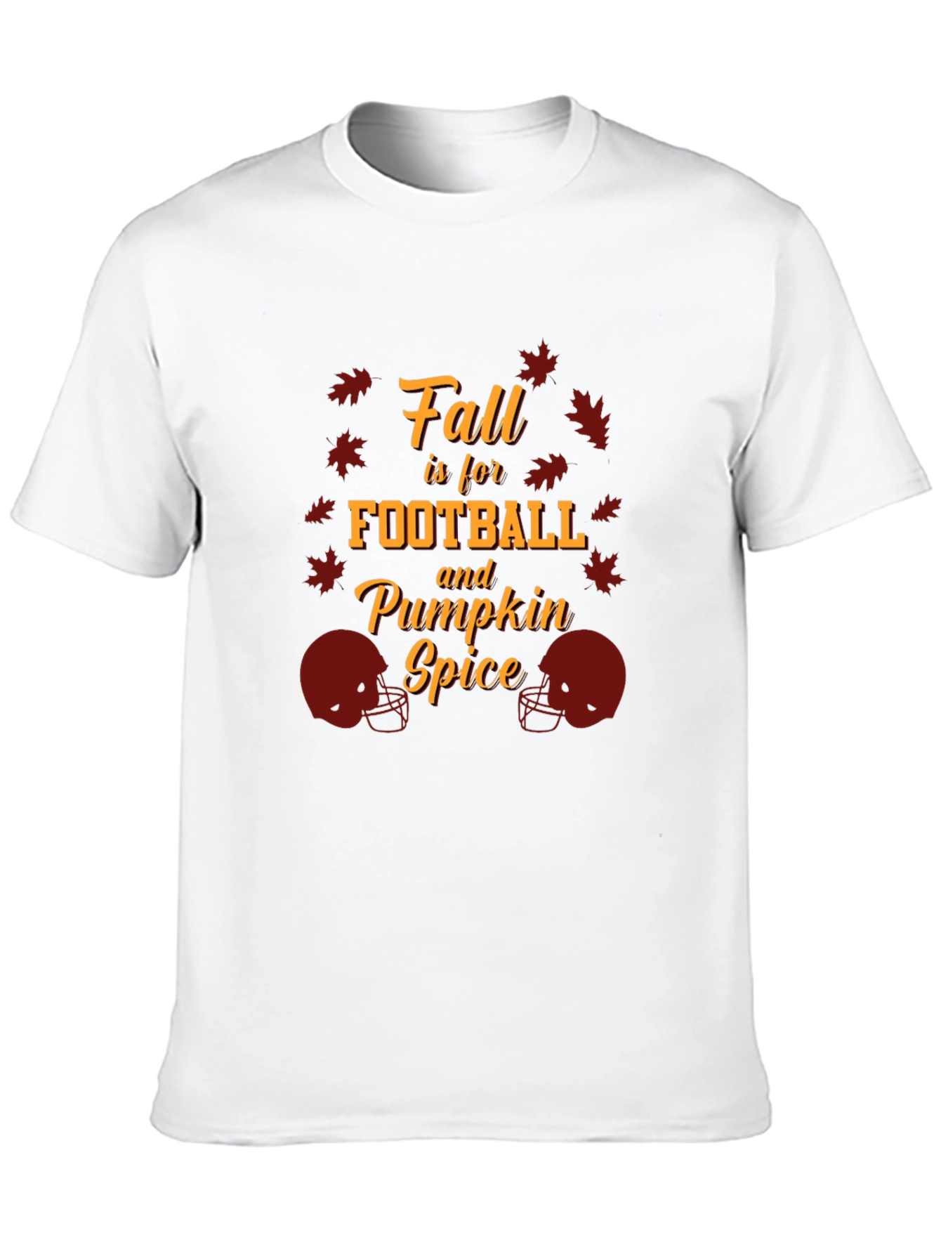Fall Football & Pumpkin Spice Graphic Tee