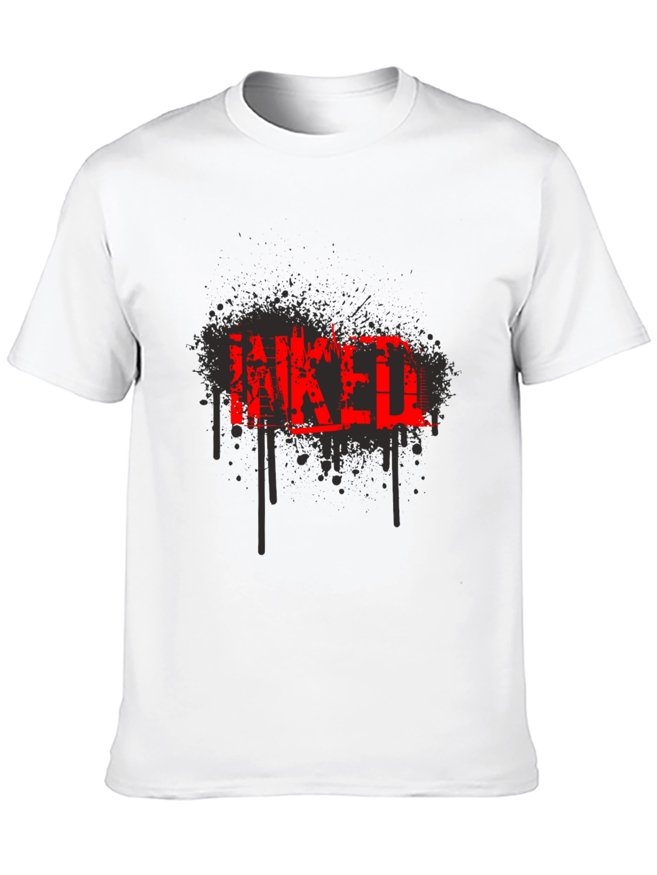 Inked Graphic T-Shirt - Cool Tattoo Design