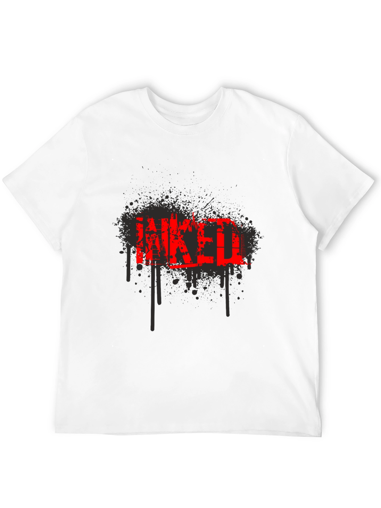 Inked Graphic T-Shirt - Cool Tattoo Design