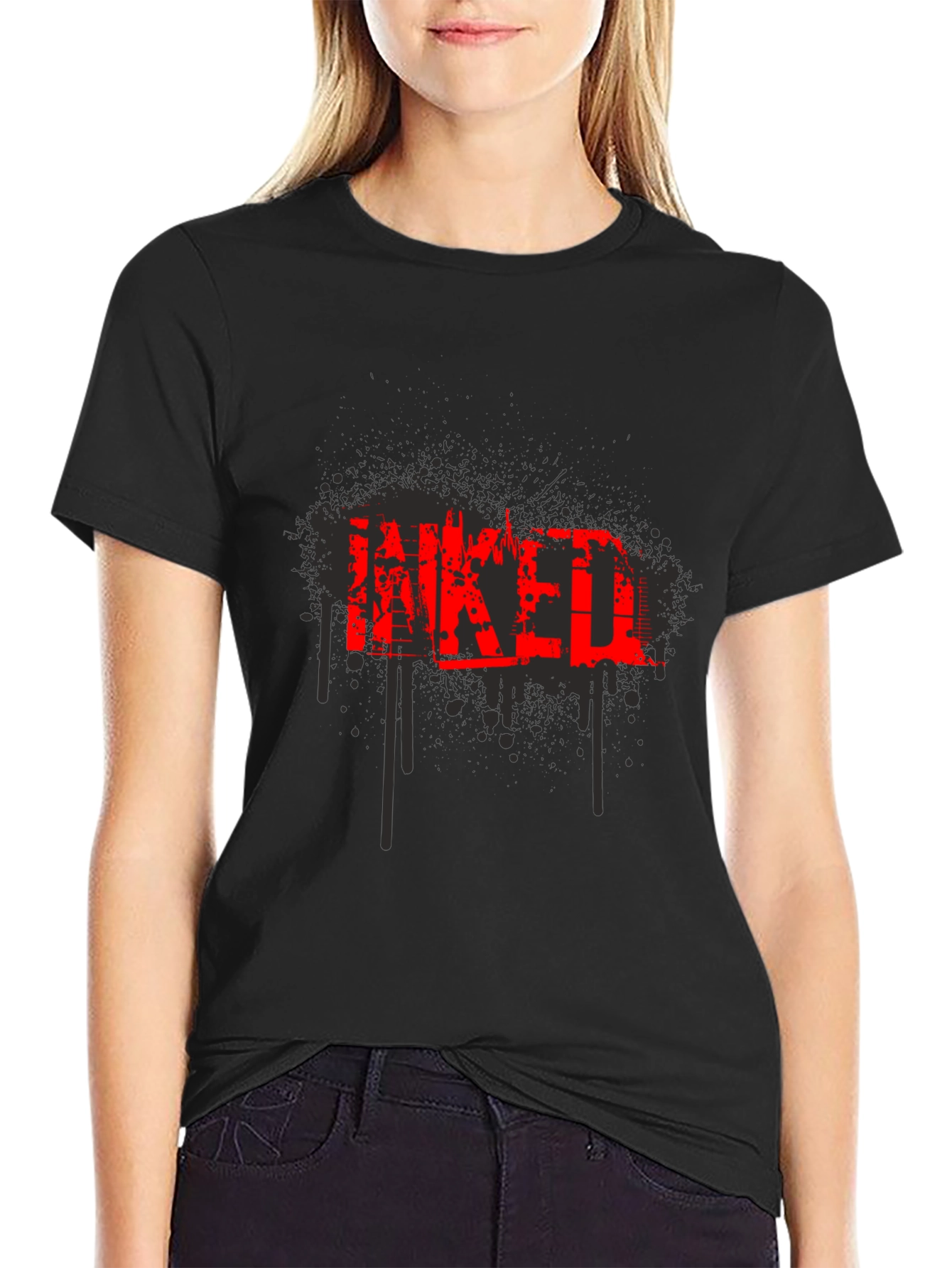 Inked Graphic T-Shirt - Cool Tattoo Design