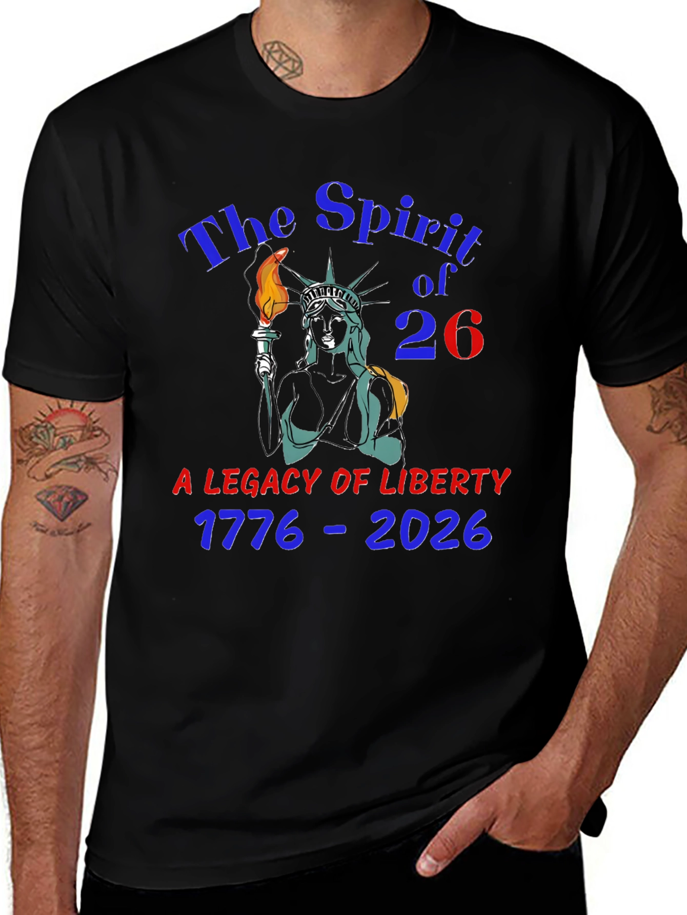 Spirit of 26 Liberty T-Shirt
