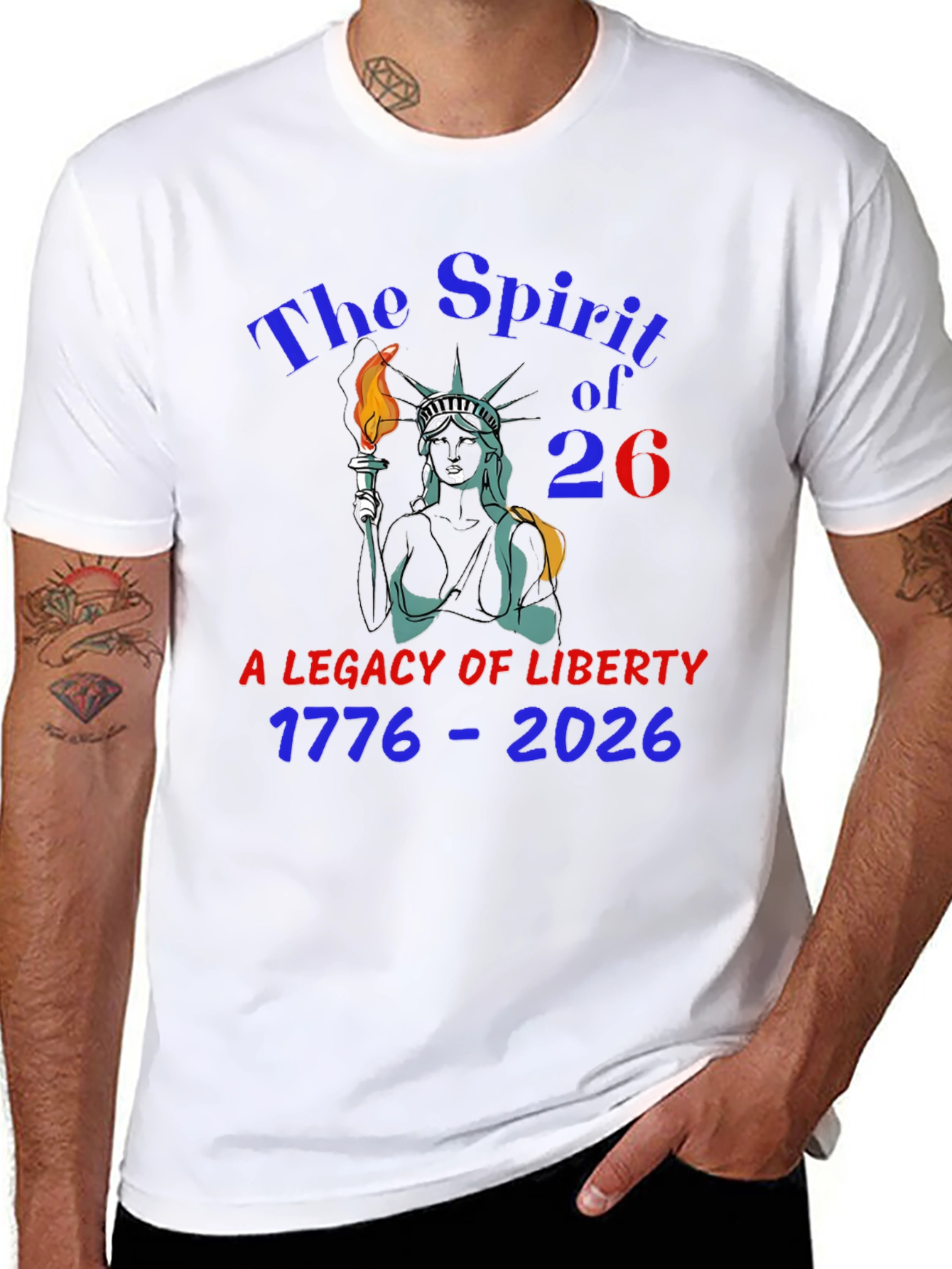 Spirit of 26 Liberty T-Shirt