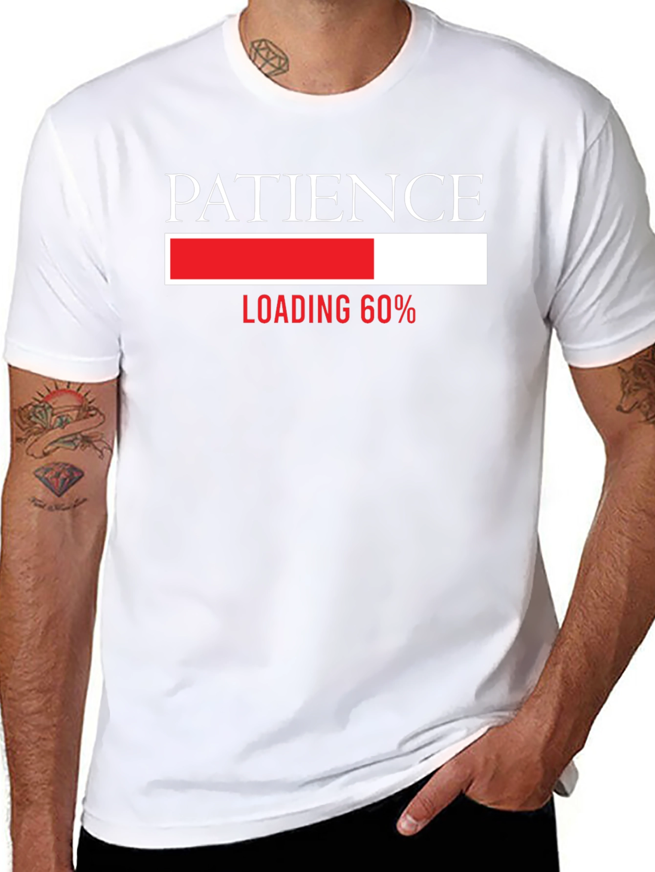 Patience Loading T-Shirt - Funny Graphic Tee