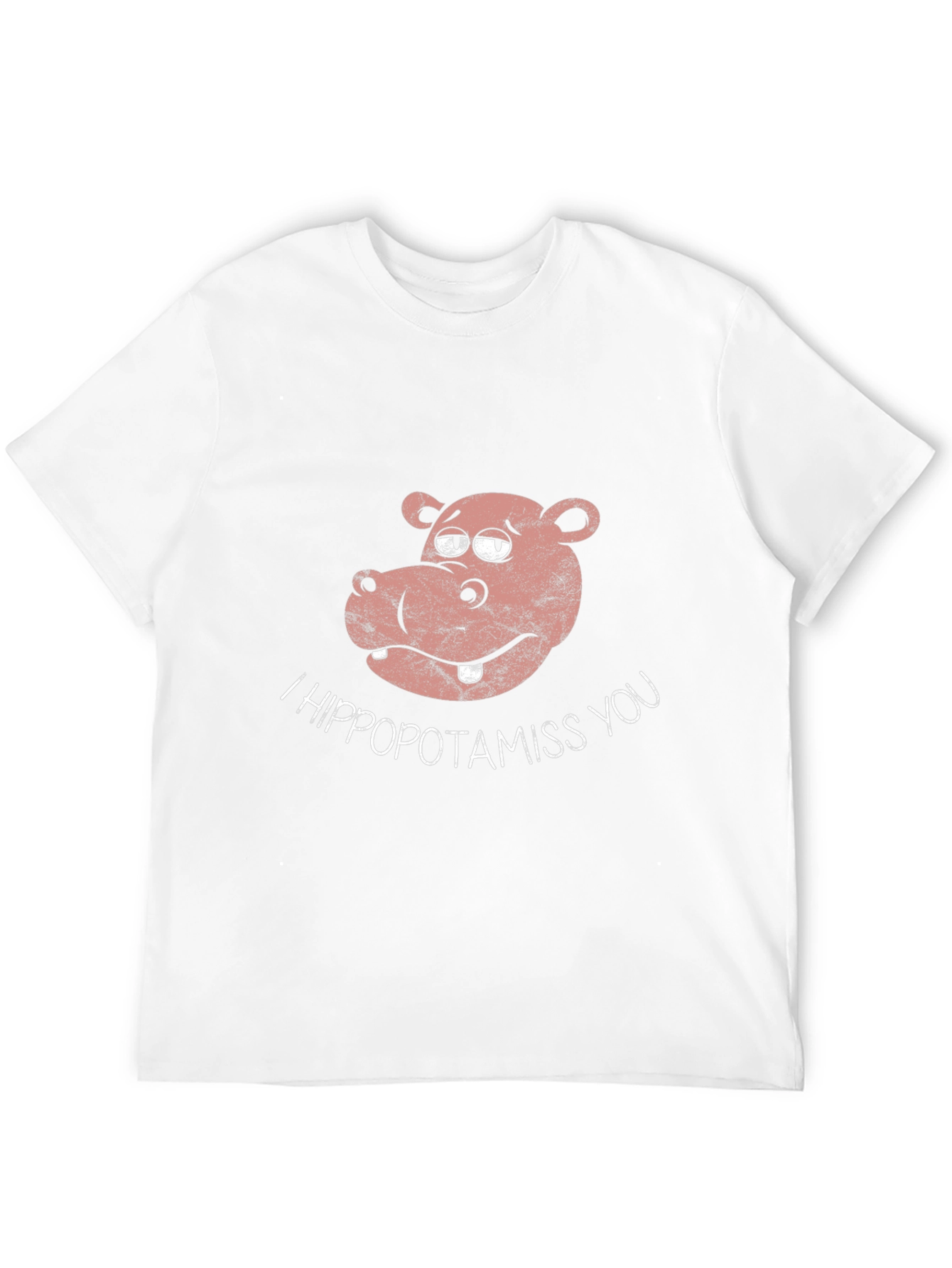I Hippopotamiss You Black T-Shirt