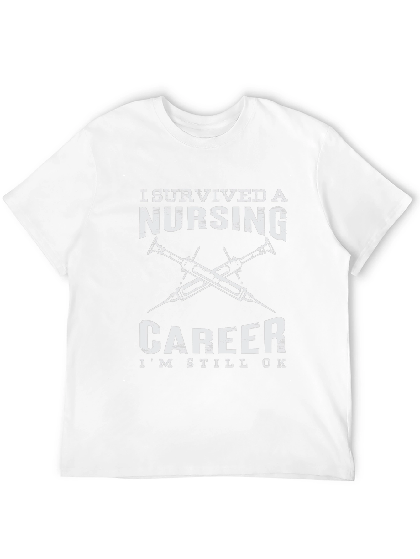 Nursing Career Survivor Graphic T-Shirt