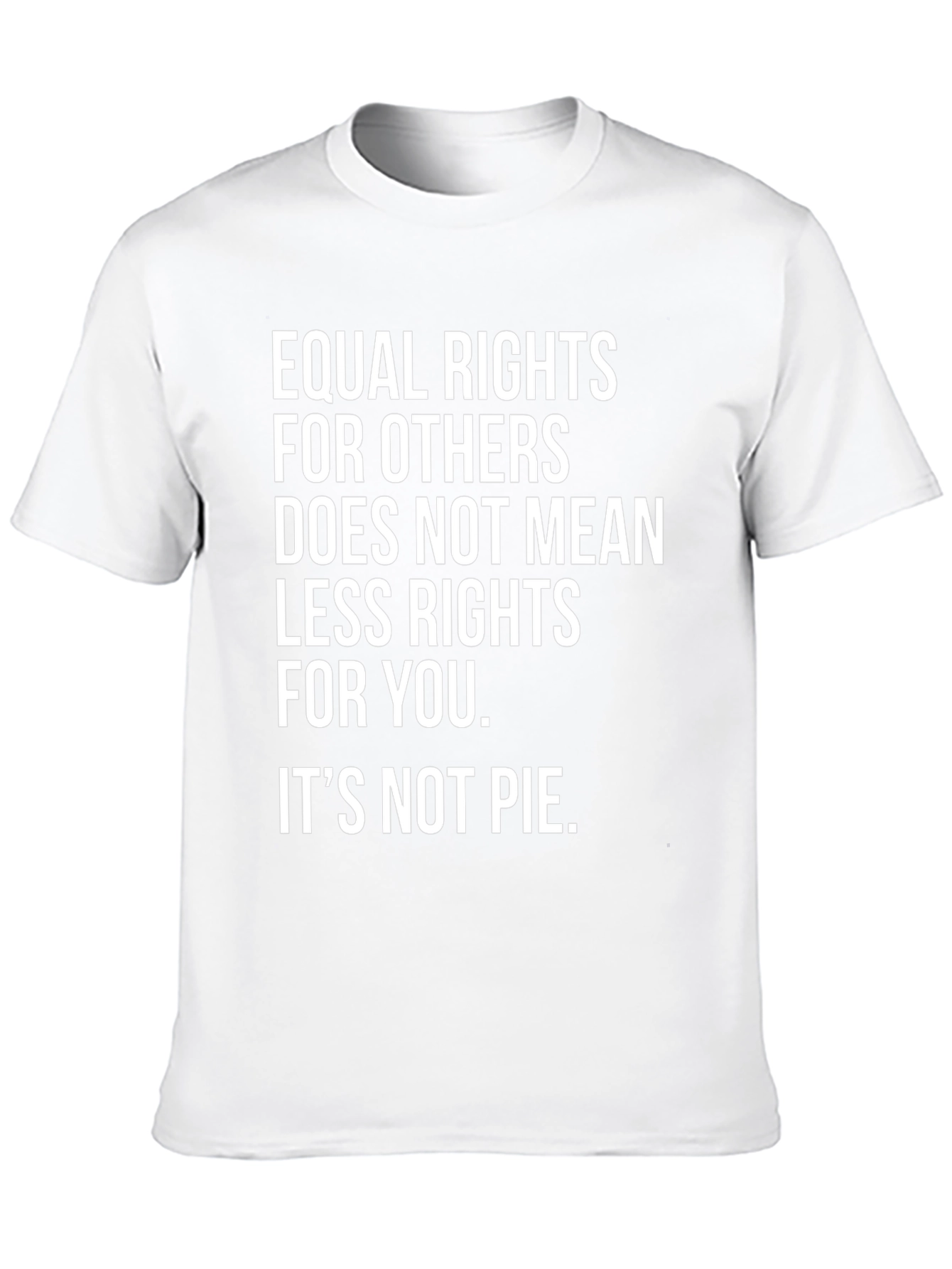 Equal Rights Graphic Tee - Its Not Pie