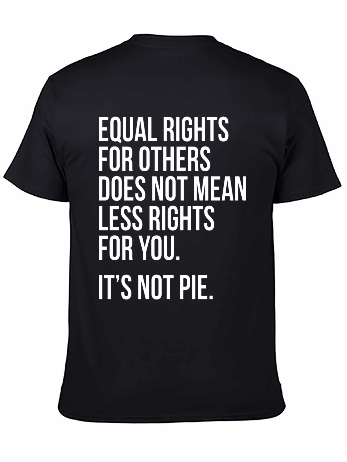 Equal Rights Graphic Tee - Its Not Pie