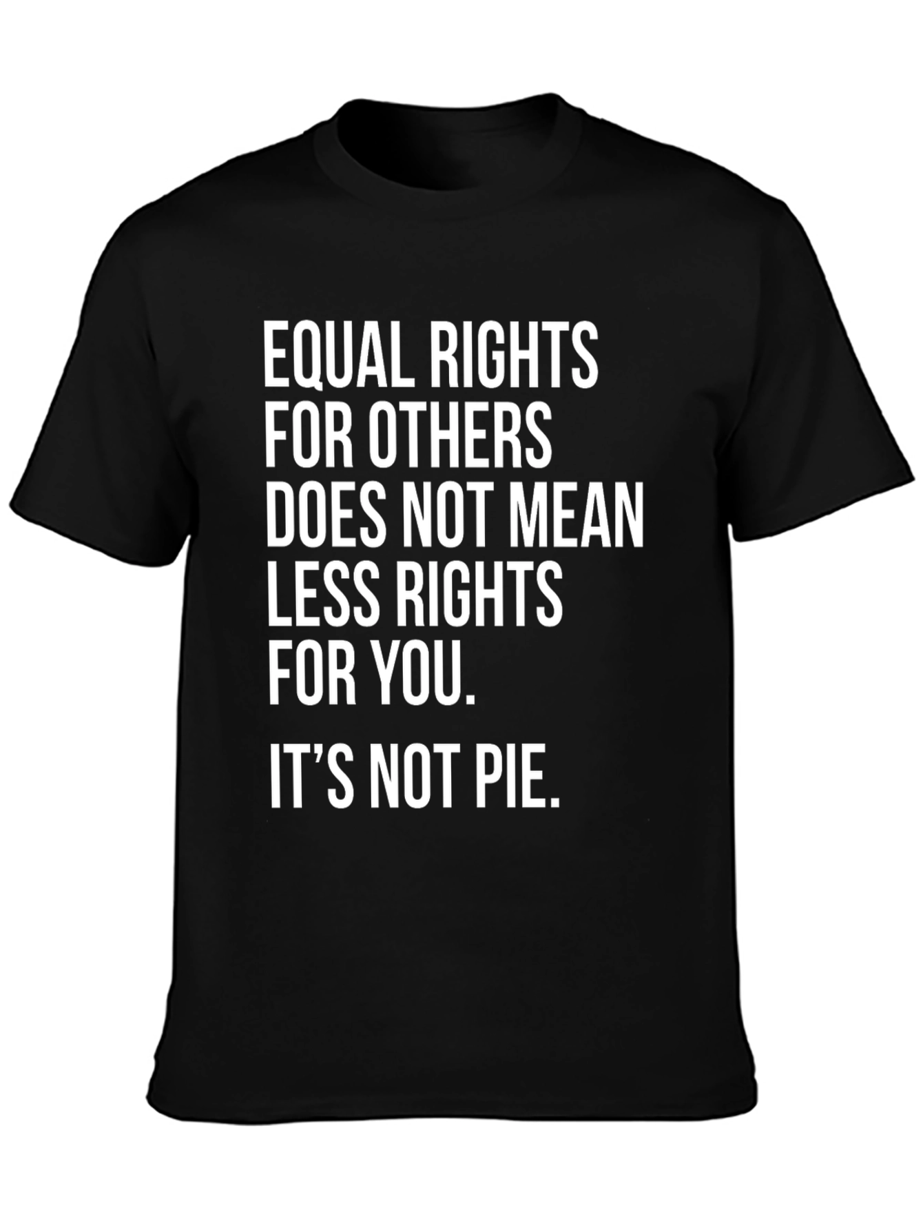Equal Rights Graphic Tee - Its Not Pie