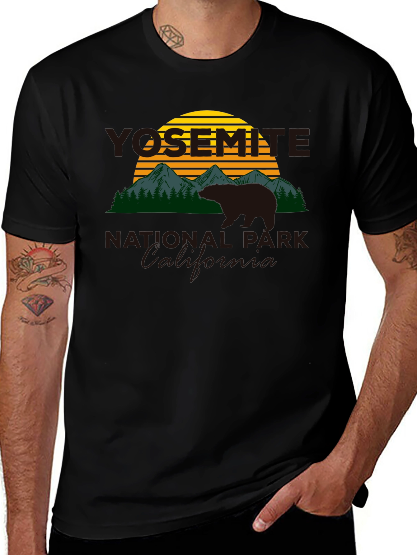 Yosemite National Park Bear T-Shirt