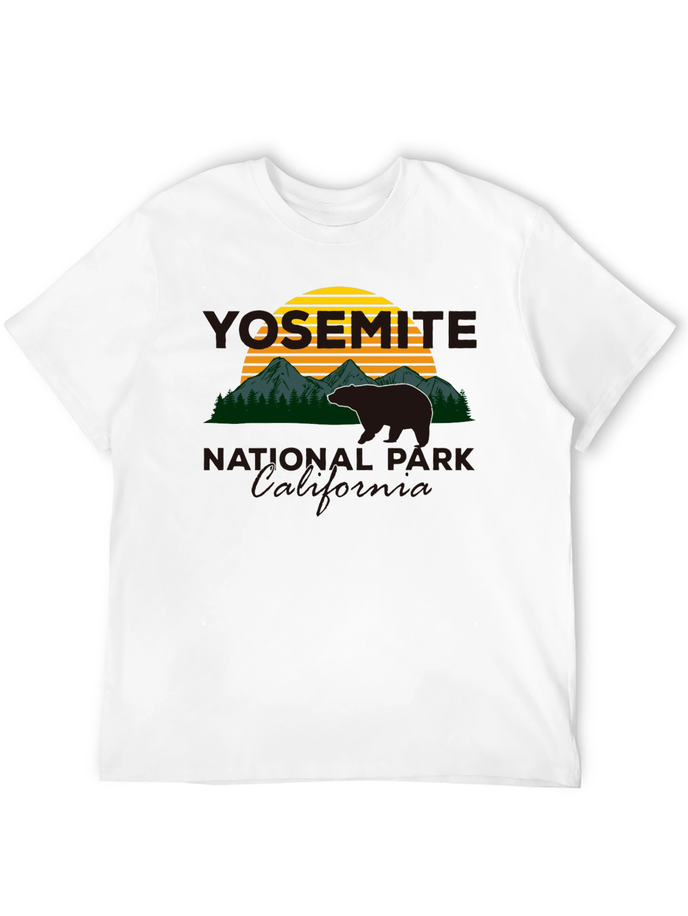 Yosemite National Park Bear T-Shirt