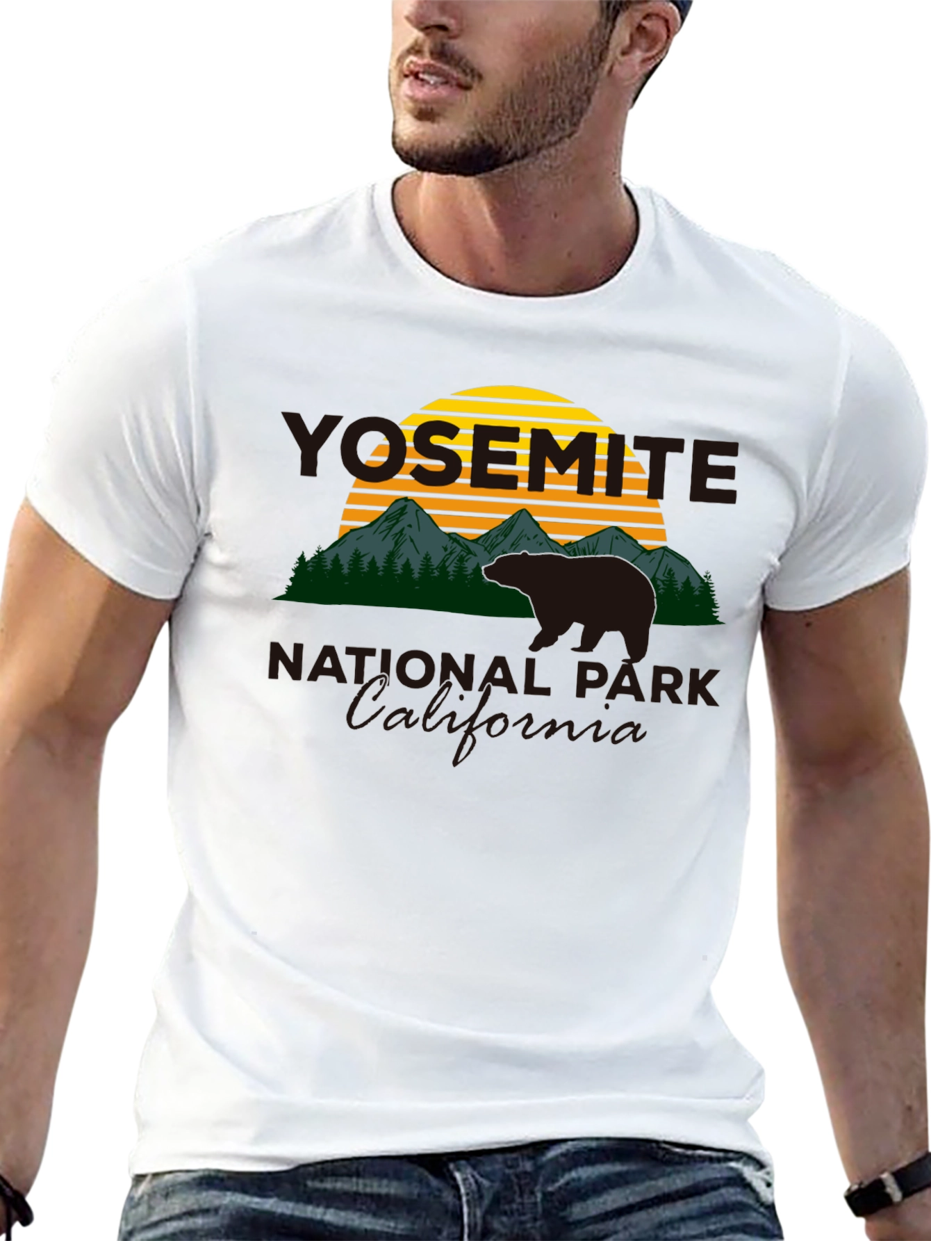 Yosemite National Park Bear T-Shirt