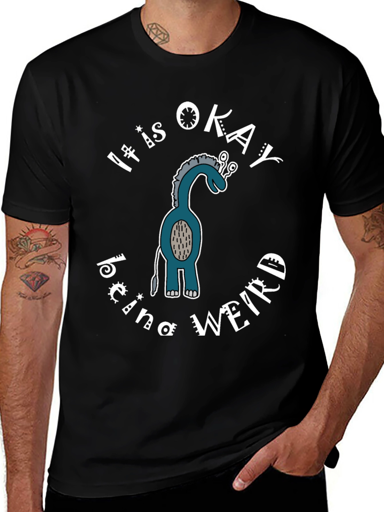 Its Okay Being Weird T-Shirt
