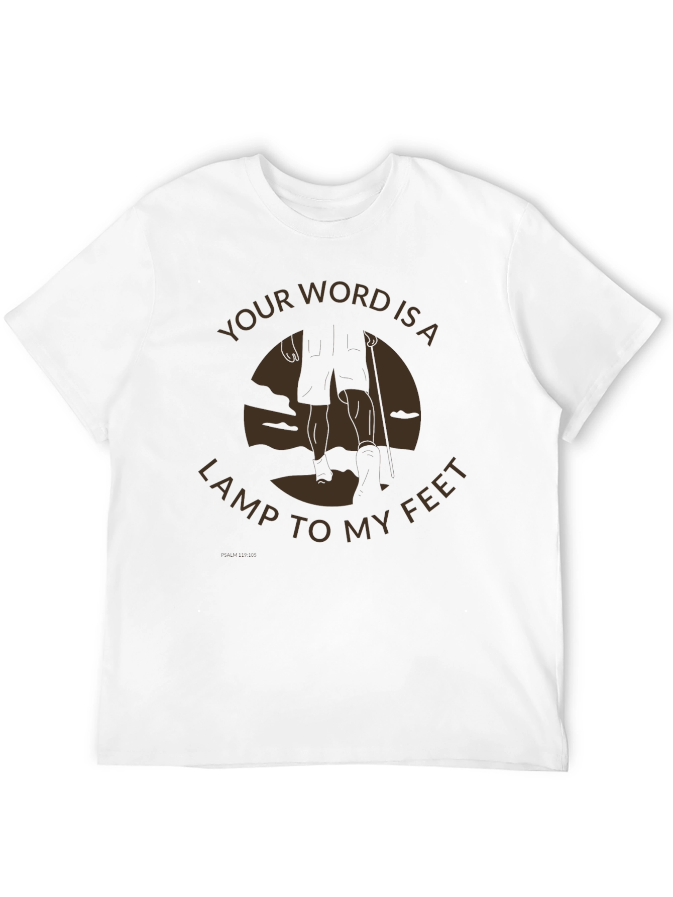 Faith-Inspired T-Shirt: Your Word Is A Lamp