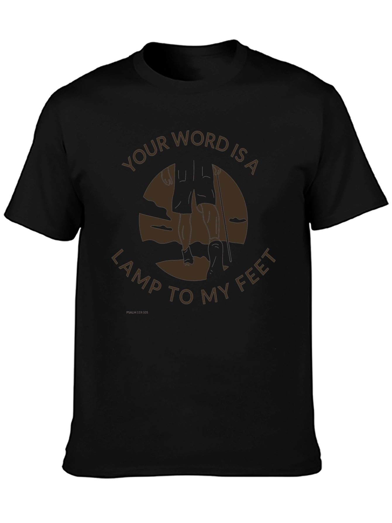 Faith-Inspired T-Shirt: Your Word Is A Lamp