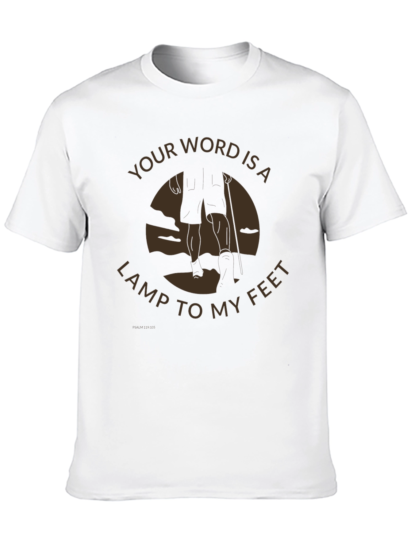 Faith-Inspired T-Shirt: Your Word Is A Lamp