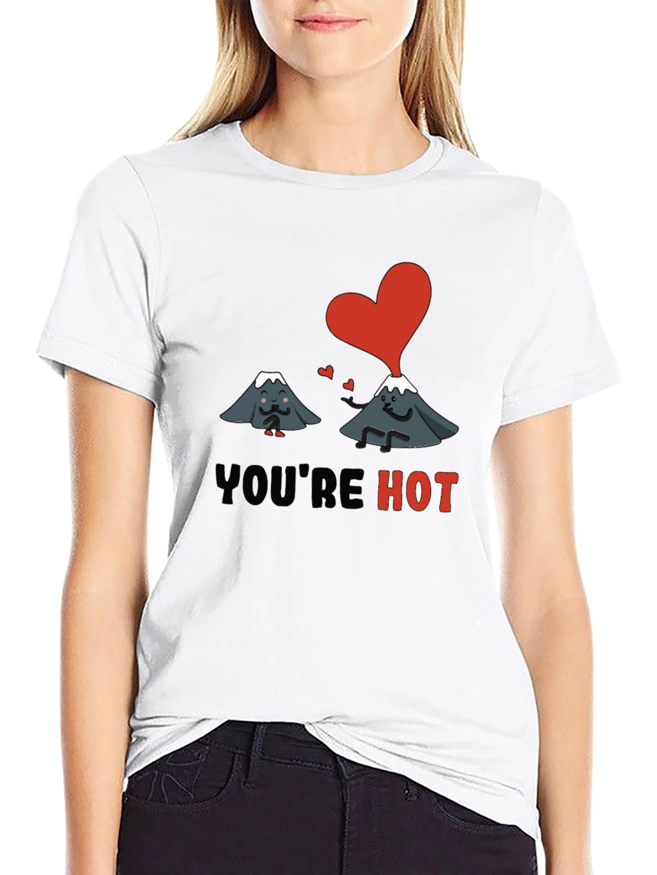 Youre Hot Valentines Volcano T-Shirt