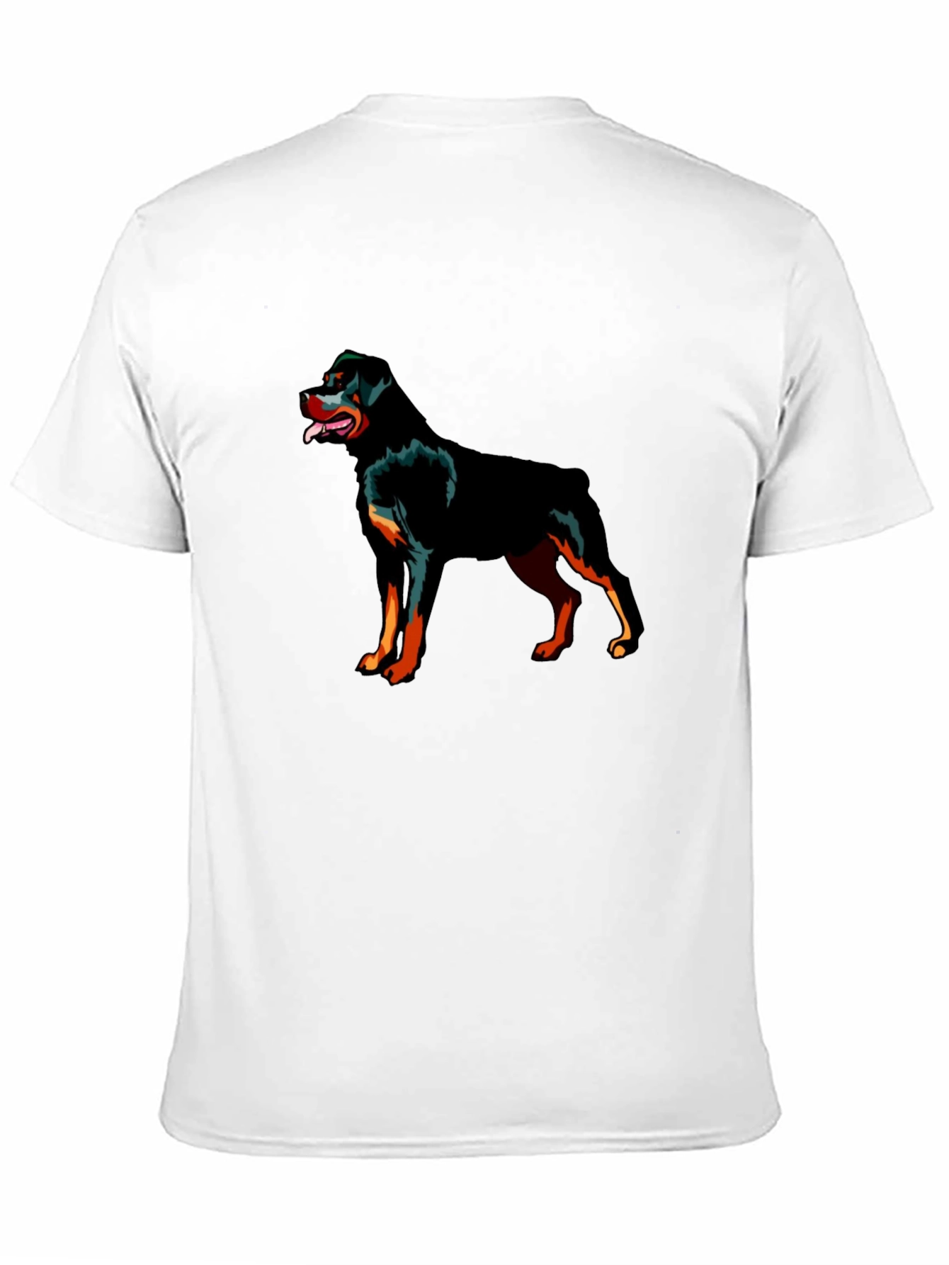 Rottweiler Graphic Black T-Shirt