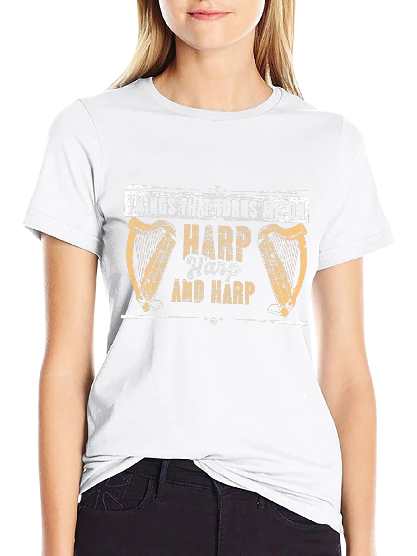 Harp Lovers T-Shirt: Things That Turns Me On
