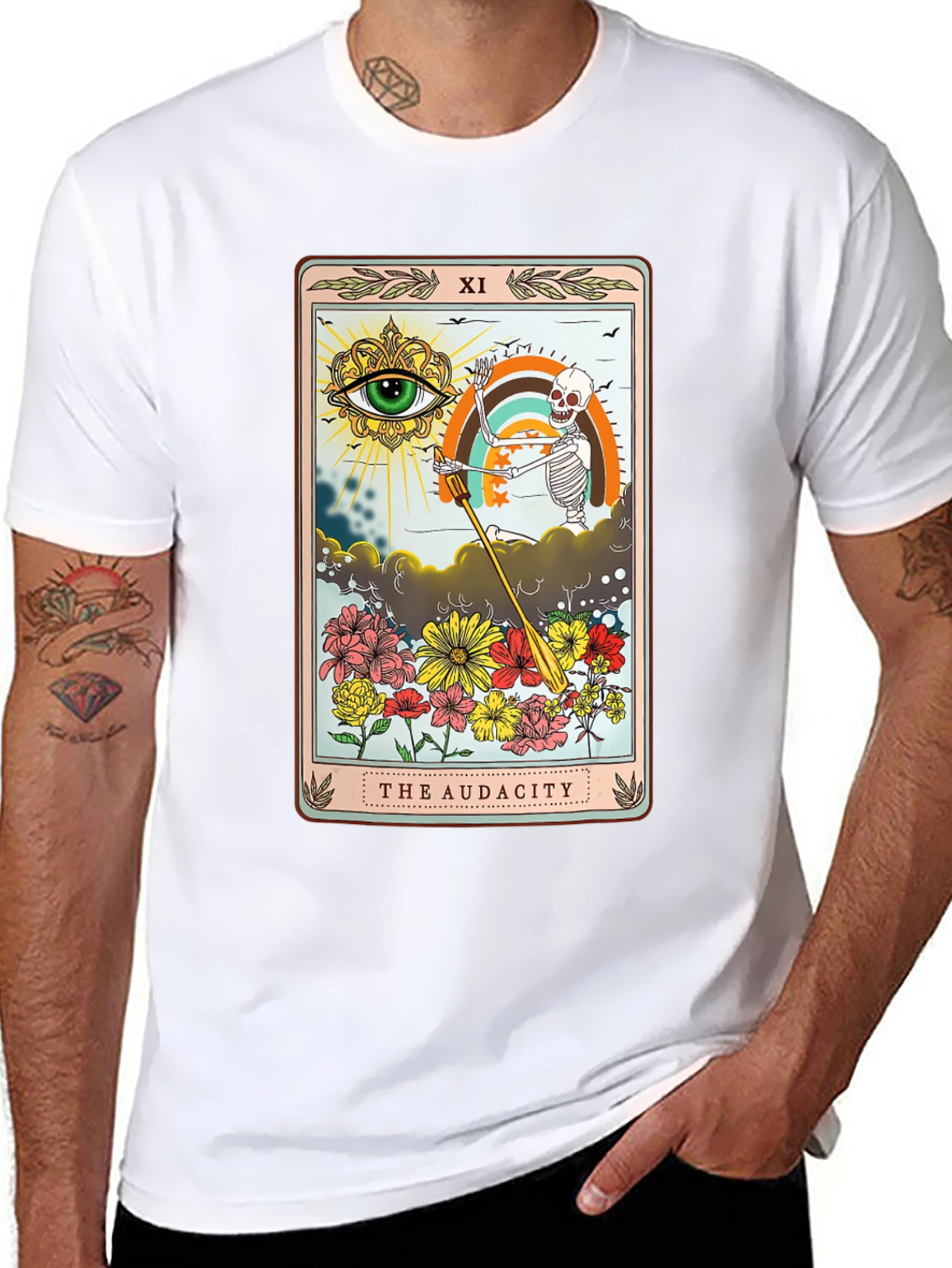 Audacity Tarot Card T-Shirt