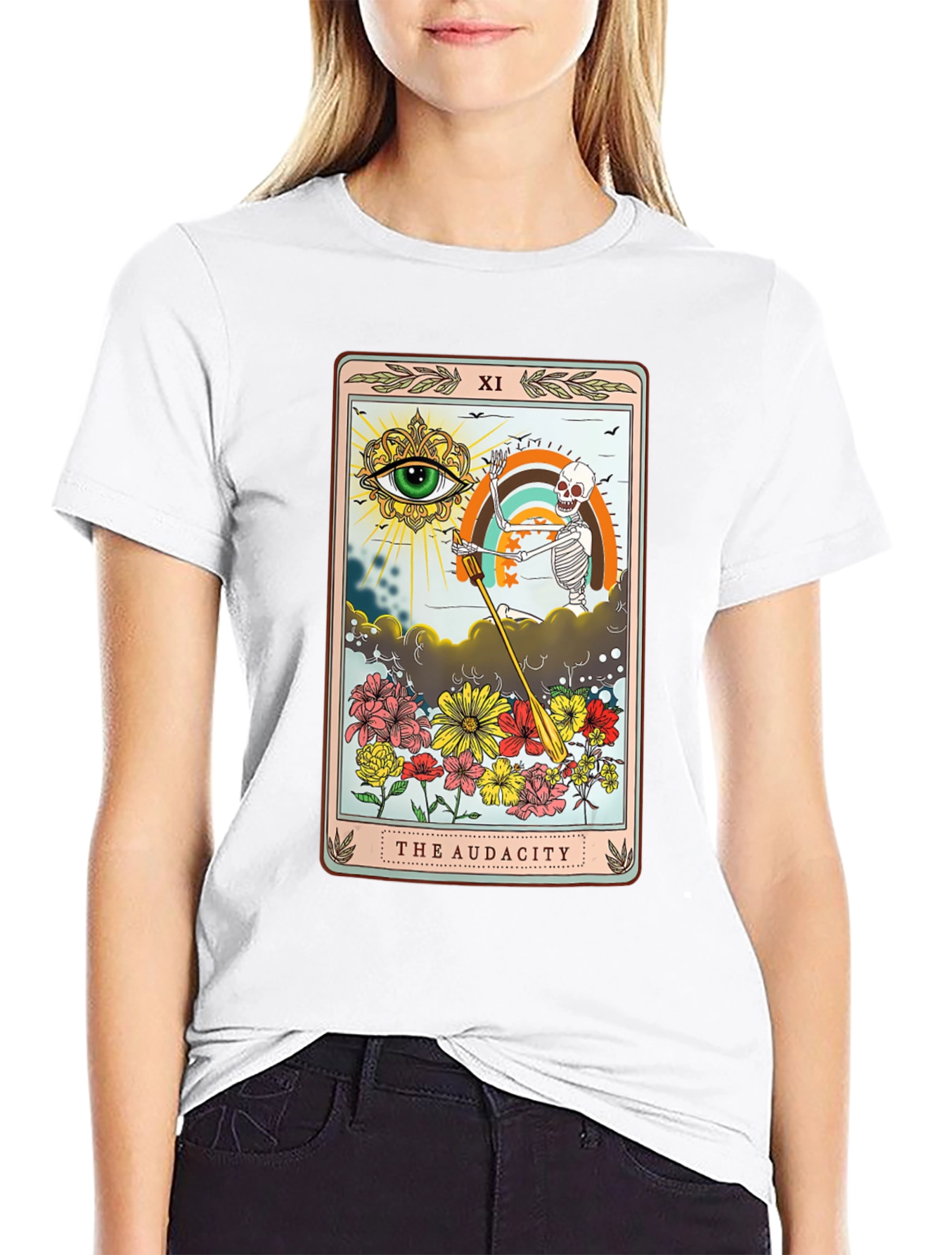 Audacity Tarot Card T-Shirt