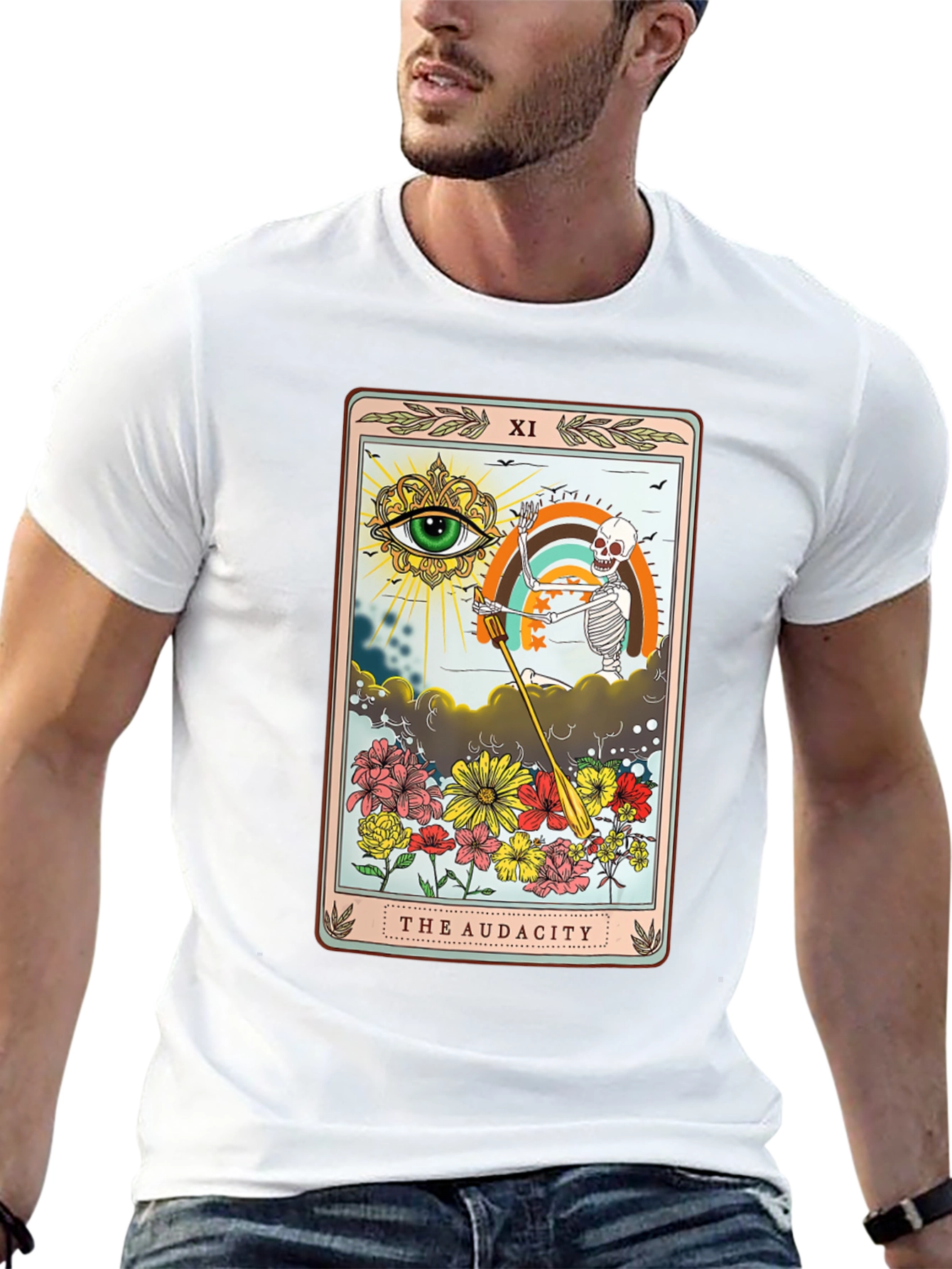 Audacity Tarot Card T-Shirt