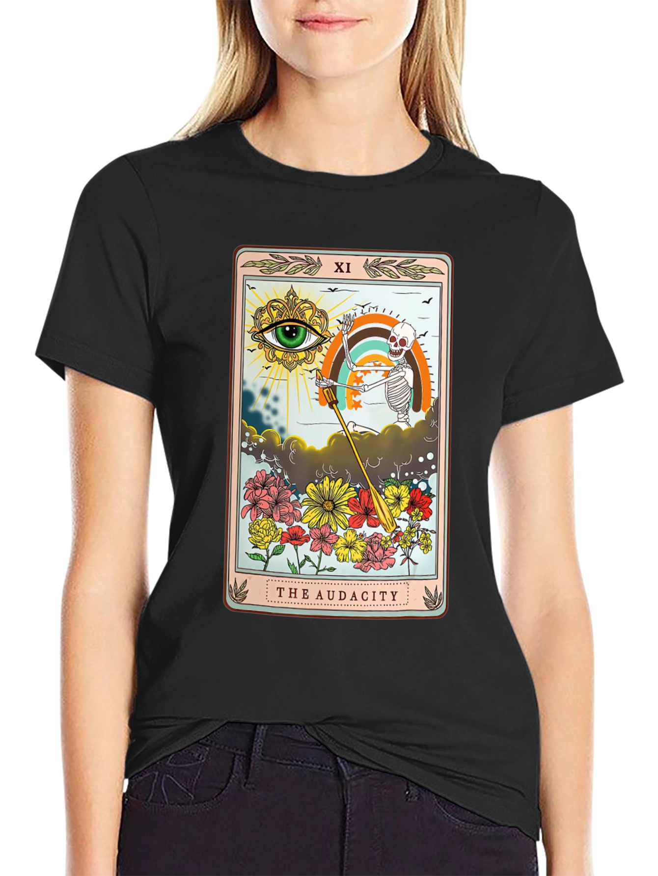 Audacity Tarot Card T-Shirt
