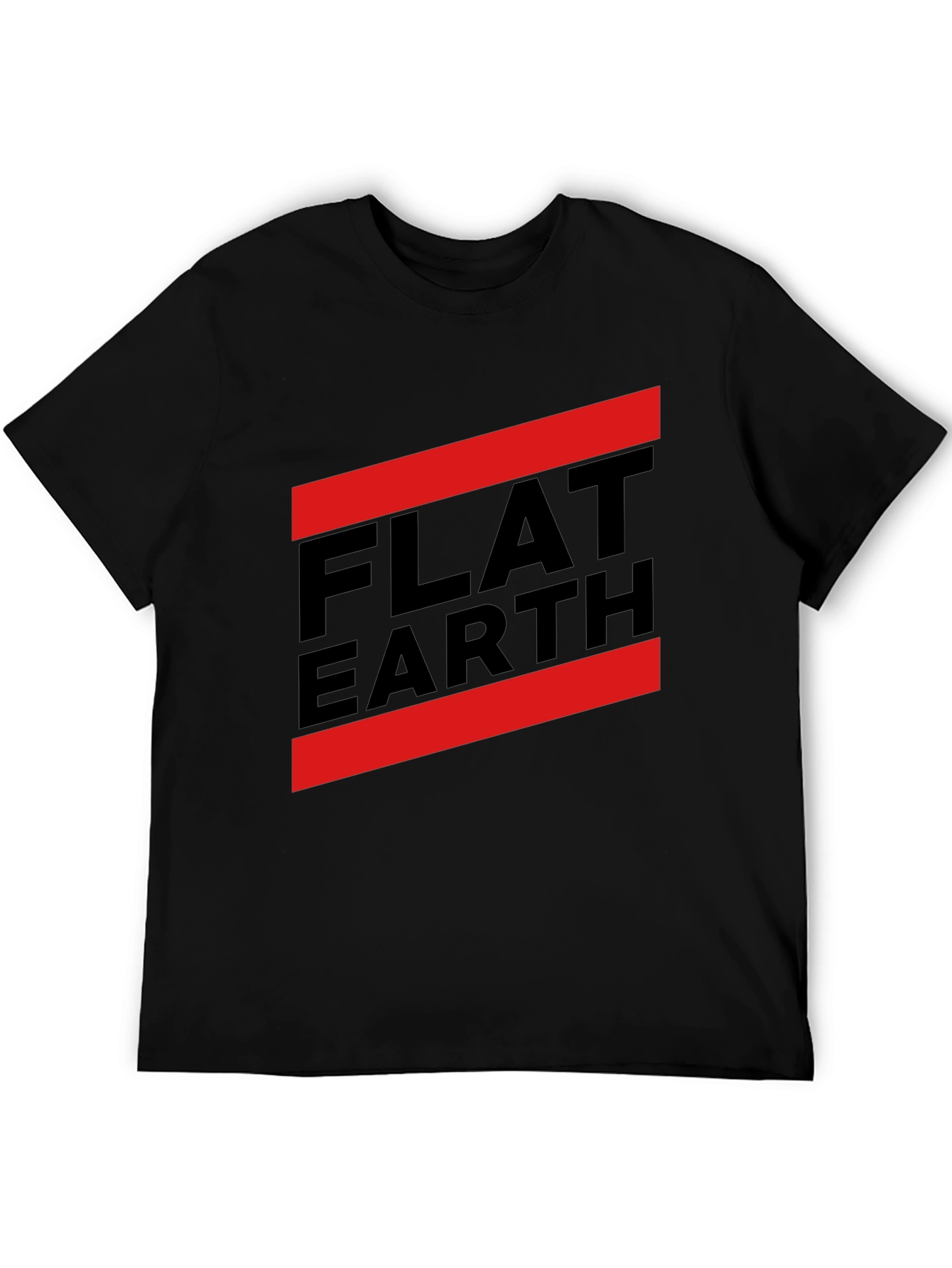Flat Earth Conspiracy T-Shirt - Bold Statement Tee