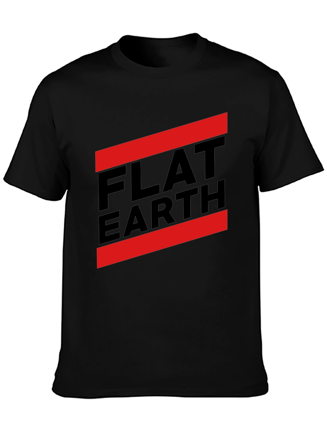 Flat Earth Conspiracy T-Shirt - Bold Statement Tee