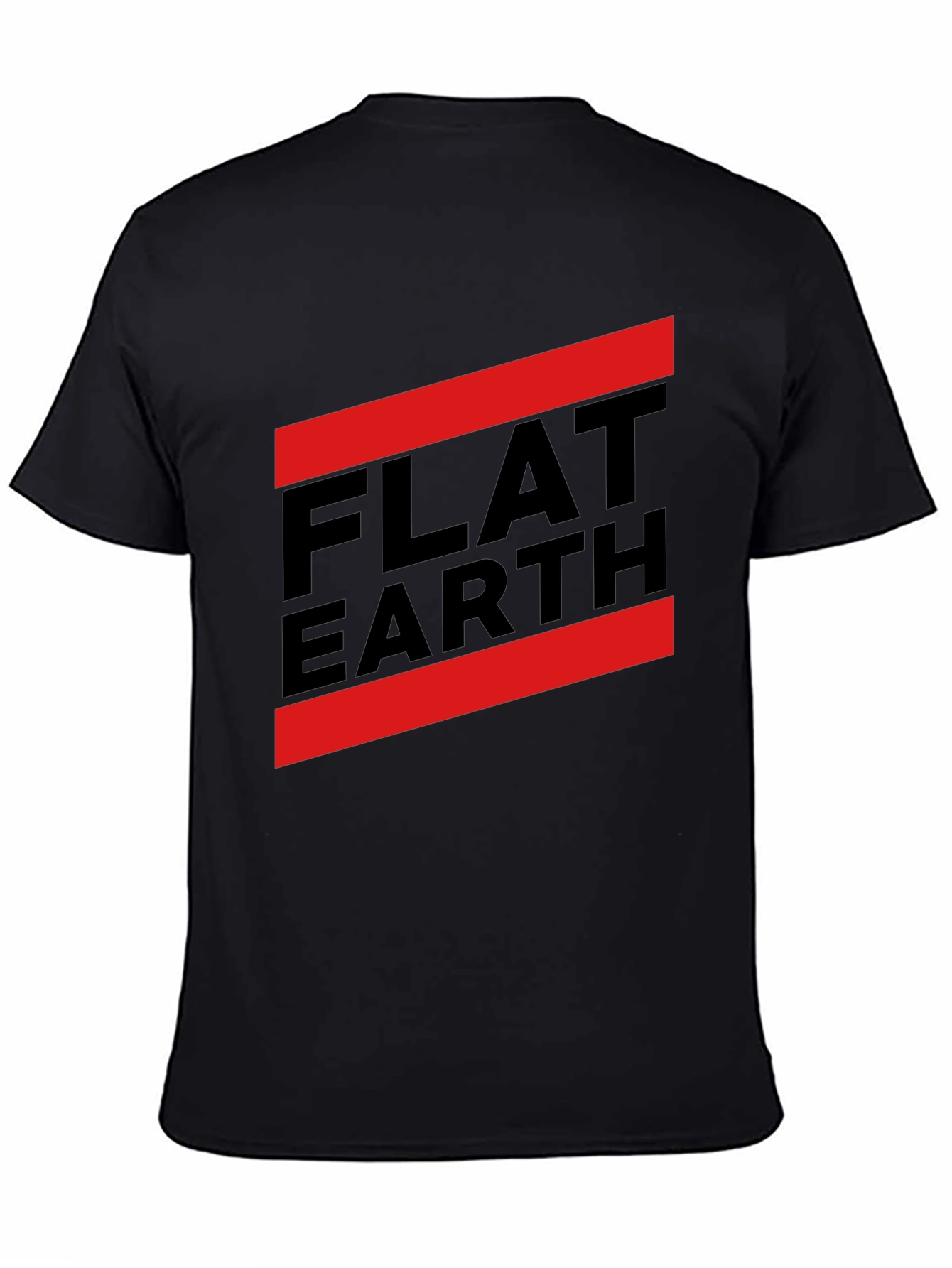 Flat Earth Conspiracy T-Shirt - Bold Statement Tee