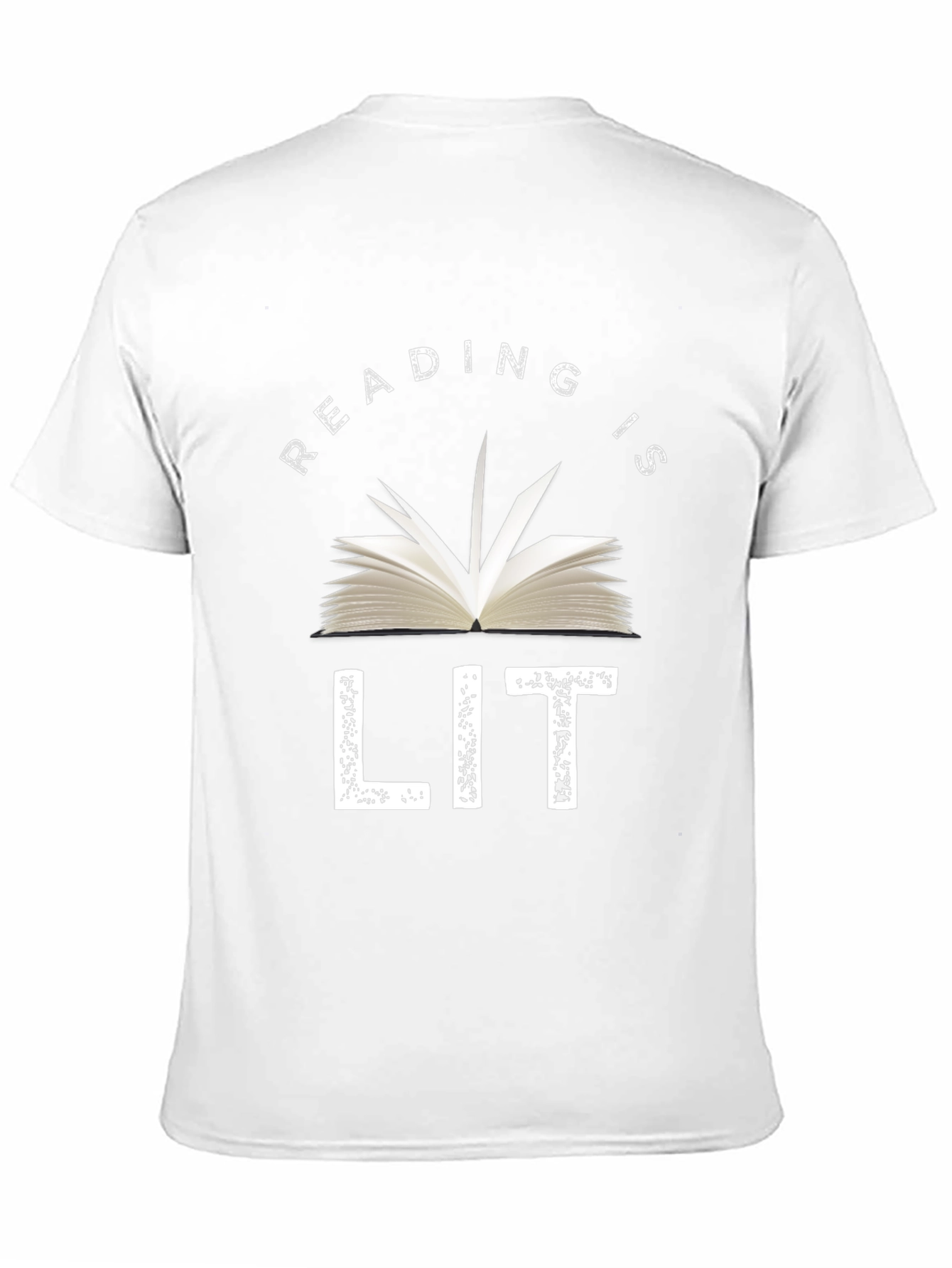 Reading is LIT T-Shirt | Book Lover Novelty Tee