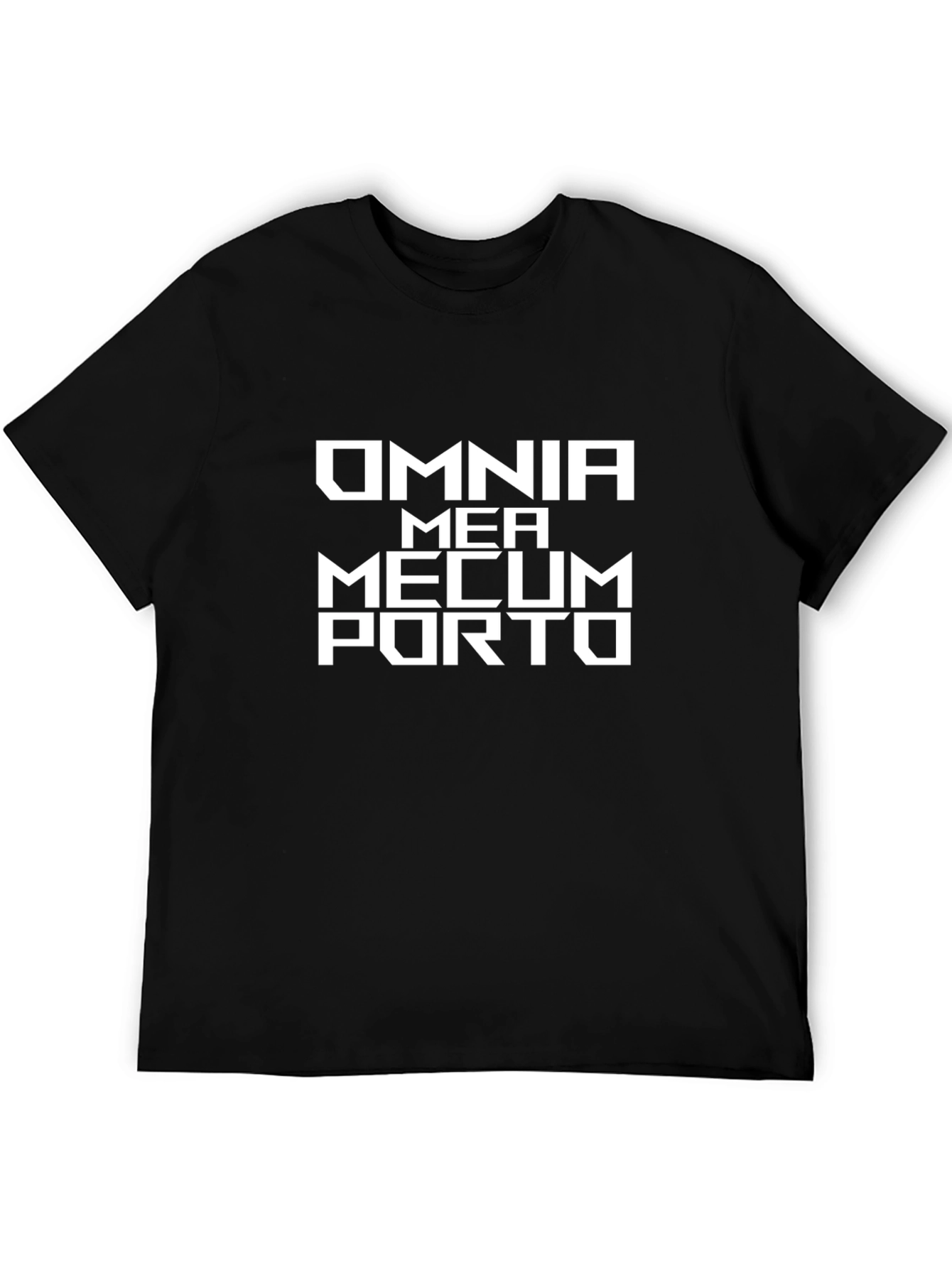 Omnia Mea Mecum Porto Latin T-Shirt